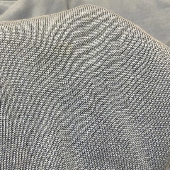 Brooks Brothers Blue Sweater Silk Cotton Blend Large - Picture 4 of 5